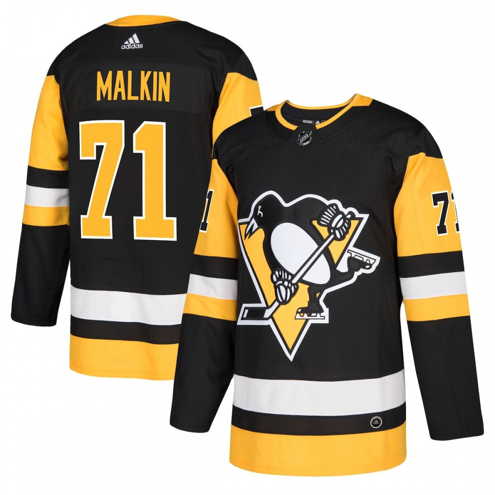 Evgeni Malkin Pittsburgh Penguins adidas Authentic Player Jersey - Black-Pro Kit Vault | Brand New 26/27 Sports Jerseys